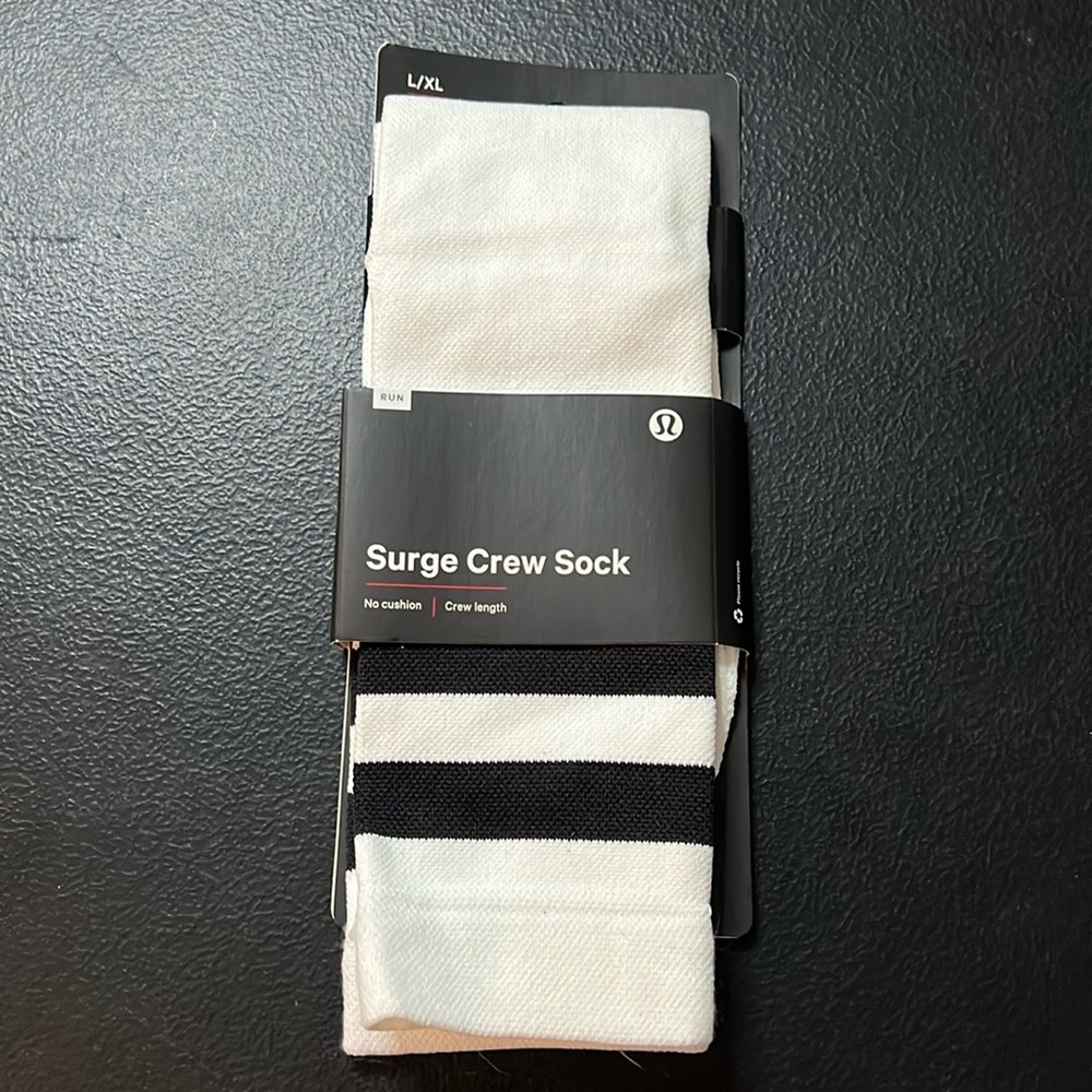 Lululemon Surge Crew Sock